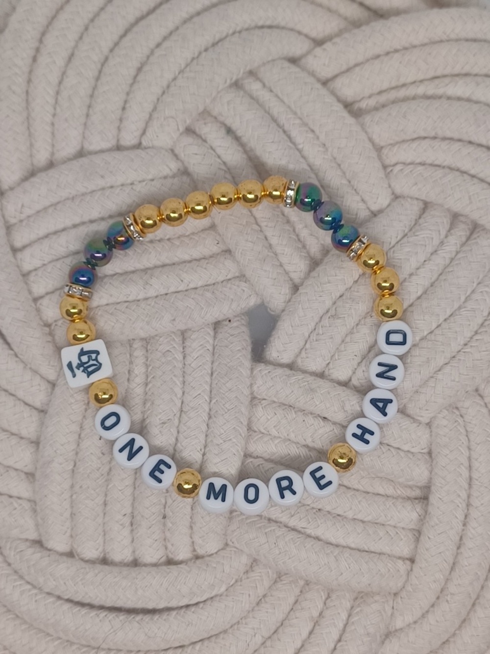 Mahjong Tile Bracelet- One More Hand